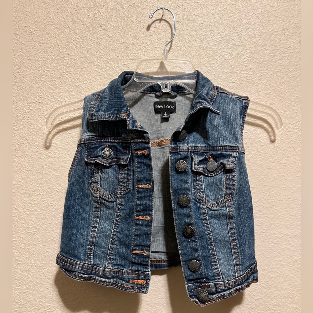 Denim vest